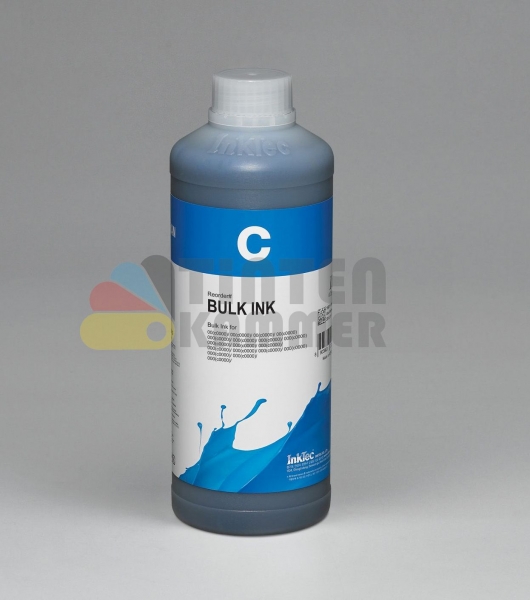 1 Liter Inktec cyan Nachfülltinte für Epson Eco Tank